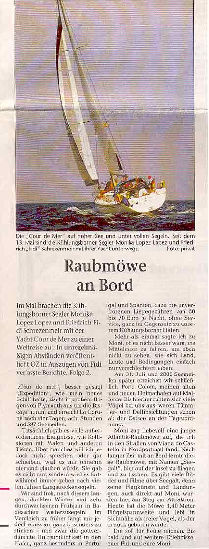 OZ - Raubm&ouml;we an Bord