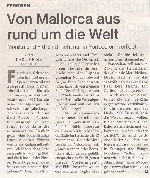 Mallorca Magazin - Von Mallorca aus rund um die Welt - Teil 2